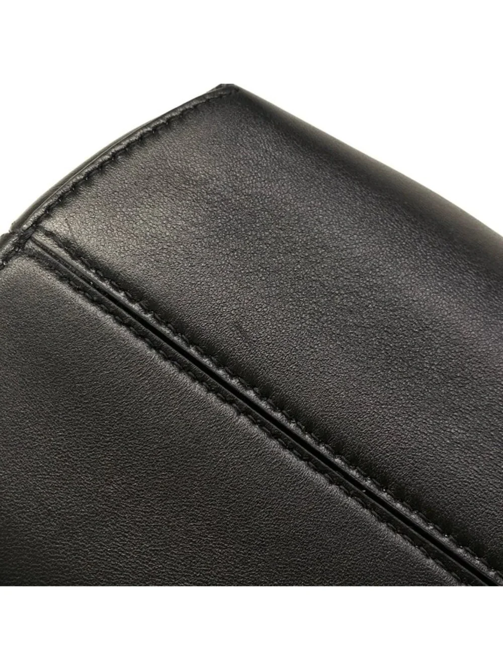Fendi Clutch Fast Black Leather